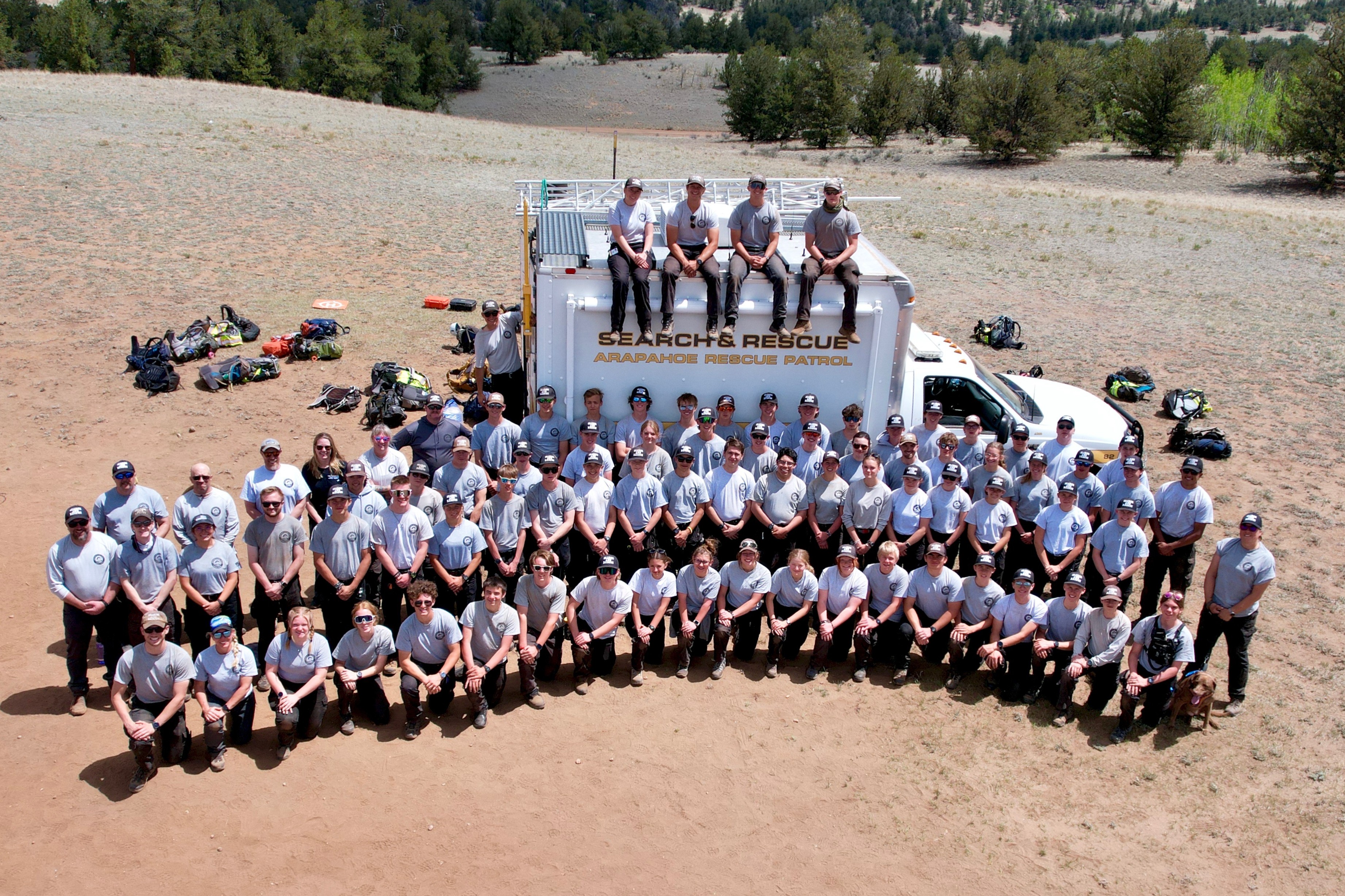 Arapahoe Rescue Patrol team photo