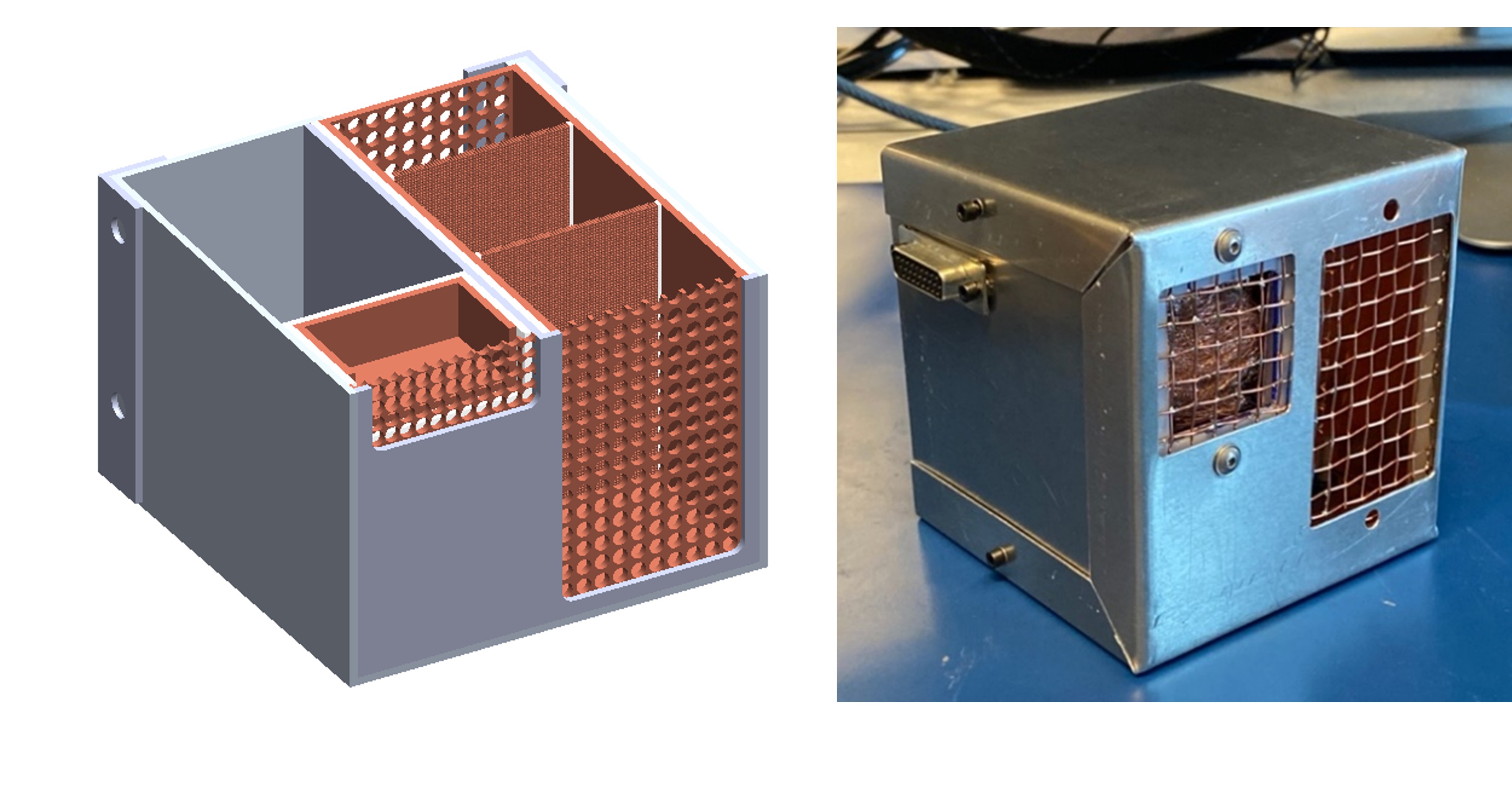 Ice plume particle detector